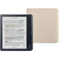 Koop Kobo Libra Colour Zwart + Sleep Cover Beige - 6151135050065