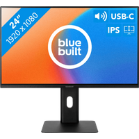 Koop BlueBuilt 24 inch Full HD Monitor met USB C - 8720627630450