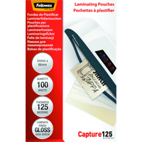 Koop Fellowes Lamineerhoezen 125 micron 54 x 86 (100 stuks) - 0077511530630