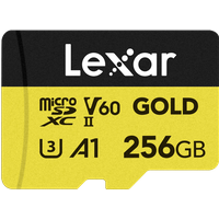 Koop Lexar Professional MicroSDXC GOLD 256GB 180MB/s - 843367132409