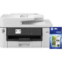 Koop Brother MFC-J5340DWE + 1 set extra XL cartridges - 6151116139178