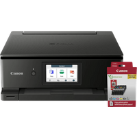 Koop Canon PIXMA TS8750 + 1 set extra cartridges + fotopapier - 6151118262294