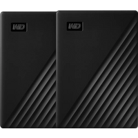 Koop WD My Passport 4TB Black - Duo pack - 6090322440404