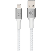Koop BlueBuilt Usb A naar Lightning Kabel 3m Nylon Wit - 8719274106111