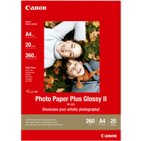Koop Canon PP-201 Glossy Plus Fotopapier 20 Vellen A4 - 4960999537269