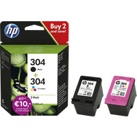 Koop HP 304 Cartridges Combo Pack - 0192545191432