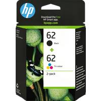 Koop HP 62 Cartridges Combo Pack - 0190780739297